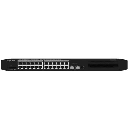 RUIJIE 24port 370w FULL PoE RG-ES226GC-P GIGABIT 2X SFP Yönetilebilir Switch RackMount