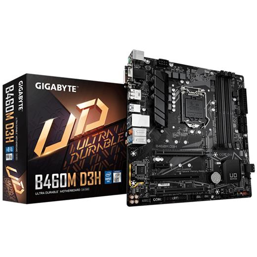 Gigabyte B460M-D3H Ddr4 2933Mhz Vga Hdmi Dp Dvi M.2 Usb 3.2 Usb Type-C 1200P