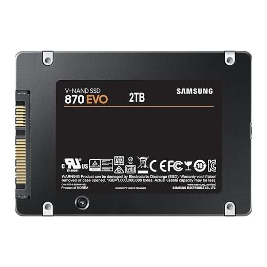 Samsung 2TB MZ-77E2T0BW 870 EVO SSD 2.5