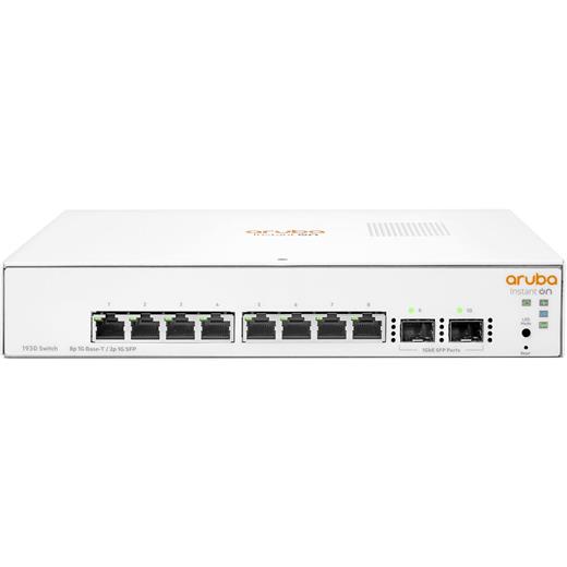 ARUBA 8port Instant On 1930 8G JL680A GIGABIT 2X SFP Yönetilebilir Switch Masaüstü