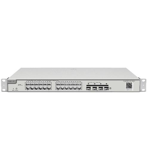 Ruıjıe Reyee Rg-Nbs3200-24Gt4Xs-P 24 Port Gigabit + 4X10Gb Sfp Uplınk L2 Yonetılebılır 370W Poe