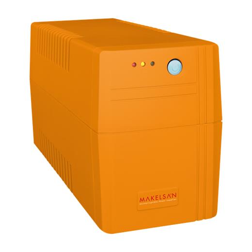 Makelsan Lıon 650Va 1F/1F (1X7Ah) 5/10Dk Lıne Interaktıf Ups