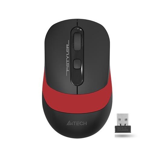 A4-Tech Fg10 Kırmızı Nano Kablosuz Optik Mouse Fg10-R