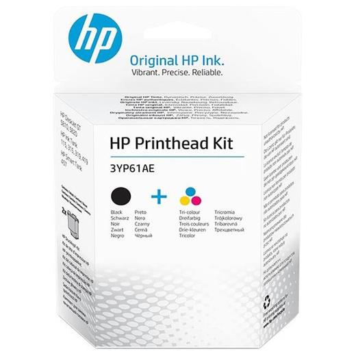 Hp 3Yp61Ae Trı Color/Black Gt Printhead Kıt