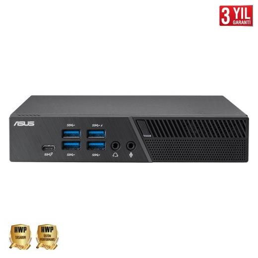 Asus PB50-BR072MD R5-3550H 8GB 128GB M.2 SSD FreeDos (Km Yok) Hdmi 2xDP WiFi BT Vesa Speaker