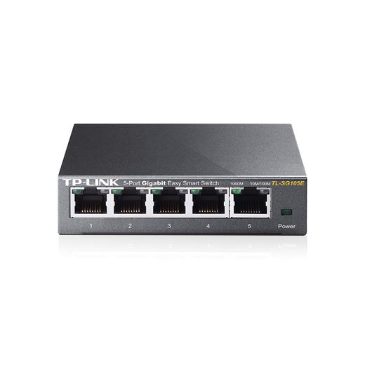 Tp-Link TL-SG105E 5 Port 10-100-1000 Mbps Easy Smart Switch