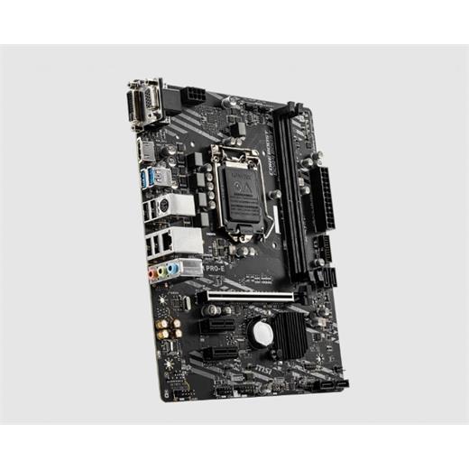 MSI H410M PRO-E DDR4 SATA3 HDMI DVI PCIe 16X v3.0 1200p mATX