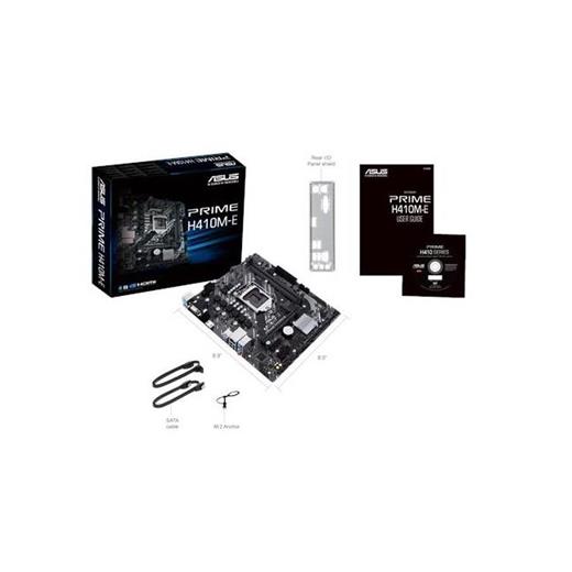 ASUS PRIME H410M-E DDR4 SATA3 M2 PCIe NVME HDMI PCIe 16X v3.0 1200p mATX