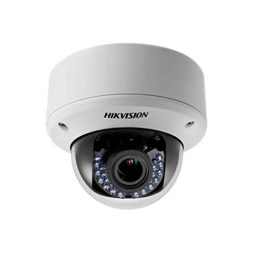Hikvision DS-2CE56D0T-VPIR3F 2MP 40MT Gece  Görüşü, 2,8-12Mm Lens, İç/Dış Mekan Vandal-Proof Dome Kamera