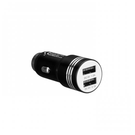 Hytech Hy-X68 3.1A 2 Usb Siyah Metal Araç Şarj Cihazı