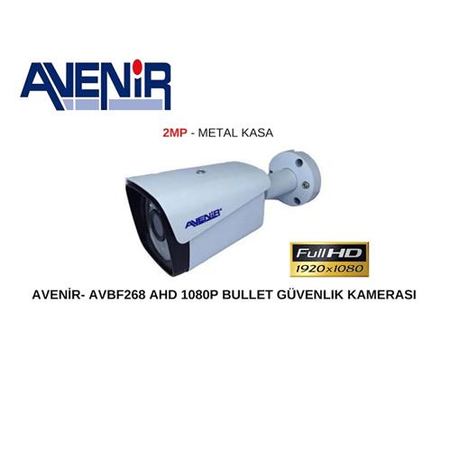 Avenir AV-BF268 2MP Bullet 3.6MM 40Metre 4İn1 Güvenlik Kamerası