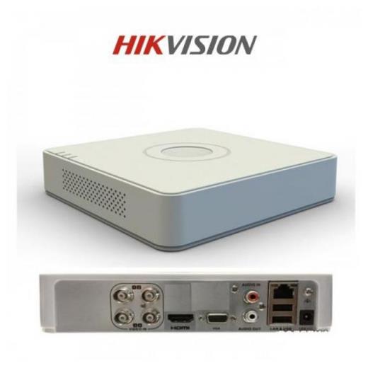 HIKVISION 4in1 4kanal 2mp DS-7104HGHI-F1 1X- 6TB AHD Kayıt Cihazı H264
