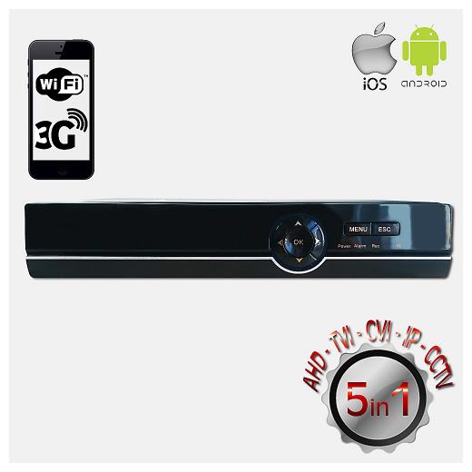 Powergate Flash-B17 5MP H265+ 16Kanal Video 6Kanal Ses 2 HDD 1944N 3G WiFi Xmeye 5İn1 Dvr