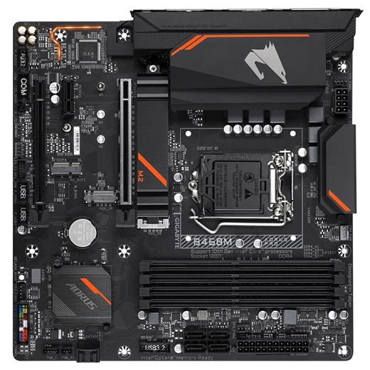 GIGABYTE B460M AORUS PRO DDR4 M2 PCIe NVME HDMI DP PCIe 16X v3.0 1200p mATX