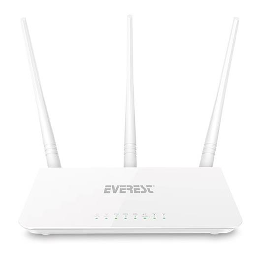 EVEREST EWR-F303 300mbps N300 2.4GHZ Mesafe Genişletici EV Ofis Tipi Router Router