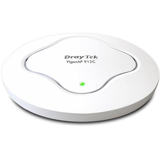 Draytek Vıgor Ap 912C 2.4-5 Ghz Poe Indoor Tavan Tıpı Access Poınt