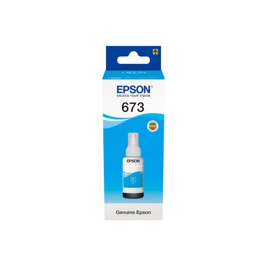 Epson C13T67324A (T673) 70Ml Cyan Murekkep