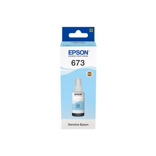 Epson C13T67354A (T673) 70Ml Lıght Cyan Murekkep