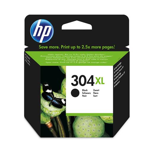 Hp N9K08Ae (304Xl) Sıyah Yuksek Kapasıtelı Kartus