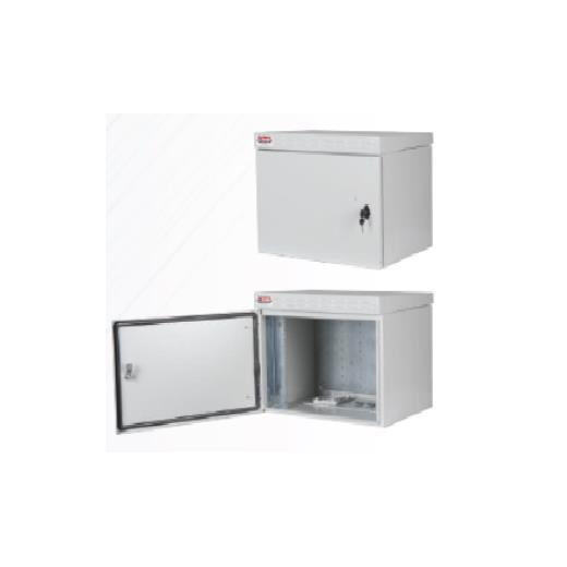 Lande LN-ESD-IP5509U6030-LG Proline 500-O Safebox Çift Cidar 9U 19 W600mm x D300mm Outdoor IP55 Kabinet- çift cidarlı