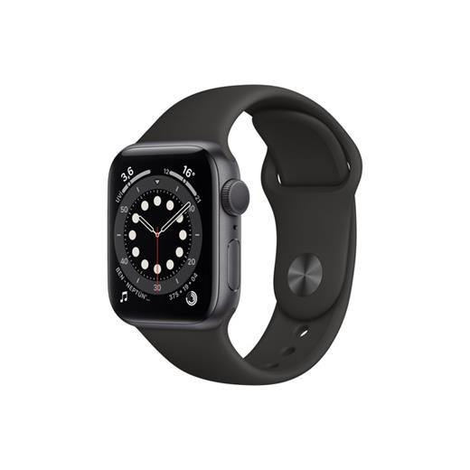 Apple Watch Series MG133TU/A 6 Gps 40Mm Uzay Grisi Alüminyum Kasa Ve Siyah Spor Kordon