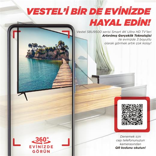 Vestel 58U9500 4K Ultra HD 58