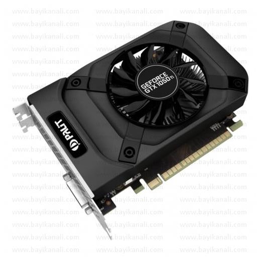 Palit GTX1050Ti StormX 4GB 128Bit GDDR5 HDMI,DVI,DP,Single Fan Ekran Kartı