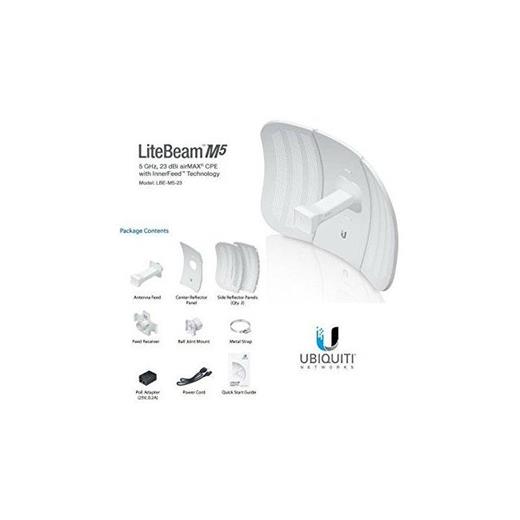 UBIQUITI (UBNT) LITEBEAM M5 LBE-M5-23 23dbi 100mbps 5ghz 20km Harici Access Point