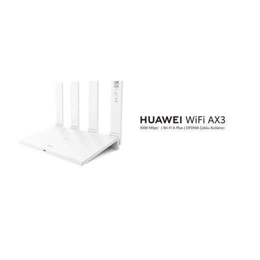 Huawei Ax3 Quad-Core Ws7200-20 802.11Ax 3000Mbps Wıfı6+ Router