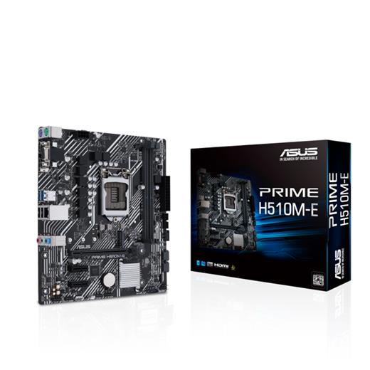 Asus Prime H510M-E 11.Nesil 3200(OC) Ddr4 64GB Soket LGA1200 M.2 Vga Hdmi Dp Matx Anakart