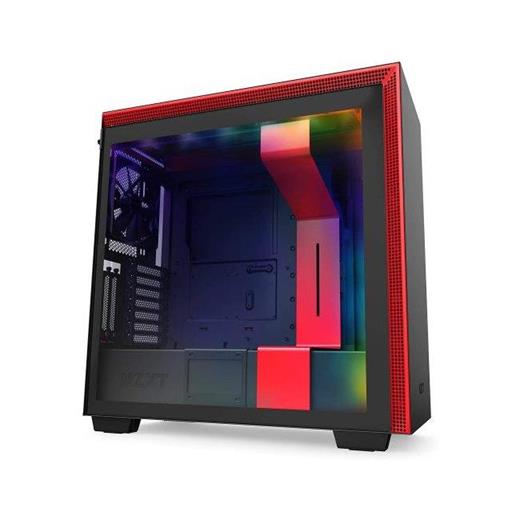 Nzxt H710İ Ca-H710İ-Br Usb 3.1 Temper Mat Syh/Krmz E-Atx Mıd-Tower Gaming