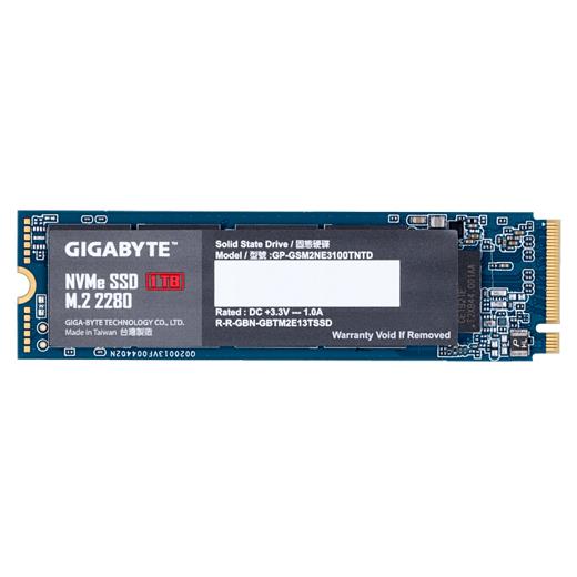 GIGABYTE 1TB GP-GSM2NE3100TNTD 2500- 2100MB/s M2 PCIe NVMe Gen3 Disk