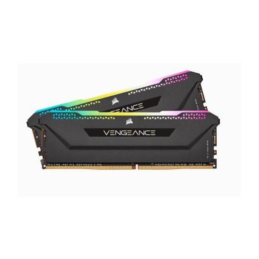 Corsair 16 GB 2X8 Ddr4 3200 C16 CMH16GX4M2Z3200C16 Rgb Pro Sl Black