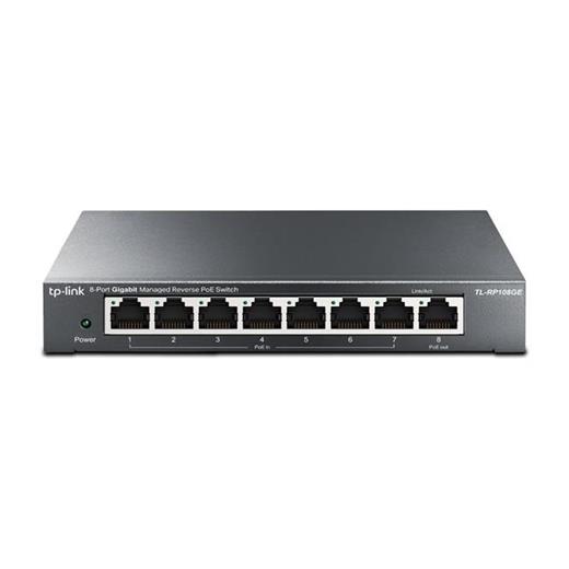 TP-Link TL-RP108GE 8 Port Gigabit Ters Poe Swıtch