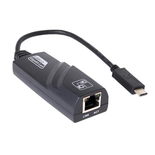Dark USB3.1 Type-C - 10/100/1000 Gigabit LAN Ethernet Ağ Dönüştürücü-DK-AC-U31XGLAN
