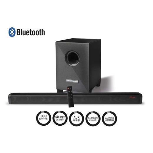 Goldmaster Sw-800 Bluetooth Woofer Sound Bar