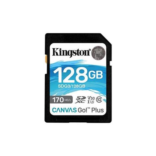 Kingston 128 GB SD SDG3/128GB Canvas Go+ Cl10