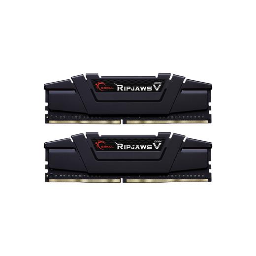 Gskill Ripjawsv Siyah Ddr4-3600Mhz Cl18 16Gb (2X8Gb) Dual (18-22-22-42) 1.35V F4-3600C18D-16Gvk