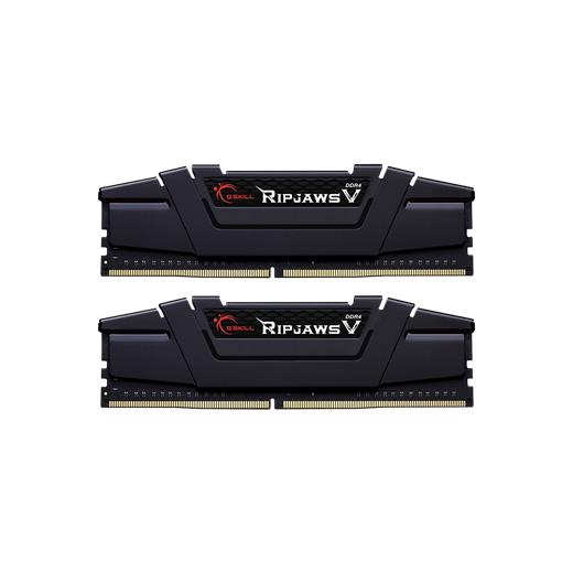 Gskill Ripjawsv Siyah Ddr4-3600Mhz Cl18 16Gb (2X8Gb) Dual (18-22-22-42) 1.35V F4-3600C18D-16Gvk