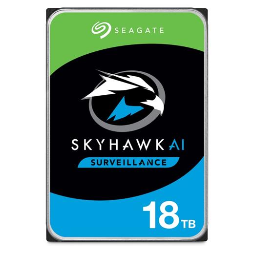 Seagate Skyhawk Aı St18000Ve002 18 Tb 7200Rpm 256Mb Sata3 550Tb/Y Rv 7/24