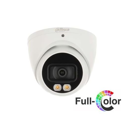 Dahua Hac-Hdw1209Tq-A-Led-0280B 2Mpix  40 Mt Gece Gör., 2,8Mm Lens, Full Color,Dahili Mikrofon, 4 In 1, Dome Kamera