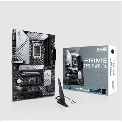 ASUS PRIME Z690-P WIFI D4 DDR4 M2 PCIe NVME HDMI DP PCIe 16X v5.0 1700p mATX