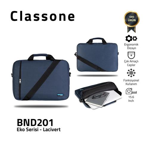 Classone Bnd201 Eko Serısı Notebook Cantası Lacıvert 15.6