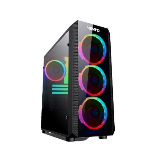 Asus Vento VG04FE Gaming 4 X Fıx Rgb Fan Usb 3.0 750W