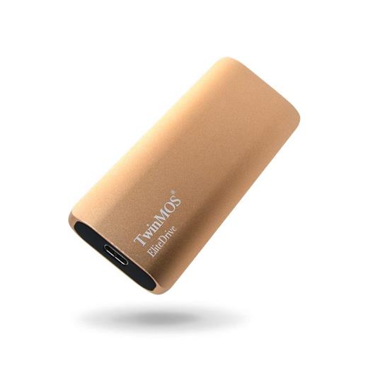 Twinmos Ext 512GB Ssd Usb3.2/Typec PSSDFGBMED32-G Gold