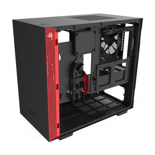 Nzxt-Pck Ca-H210I-Br H210I Siyah/Kırmızı Kasa