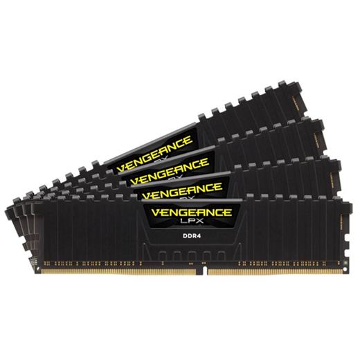 Corsair Cmk32Gx4M4Z3200C16 32Gb (4X8Gb) Ddr4 3200Mhz Cl18 Vengeance Black Ram