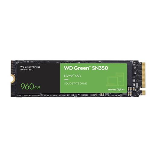 Wd 960GB Green SN350 WDS960G2G0C 2400-1900 MB-S M.2 NVMe SSD Harddisk