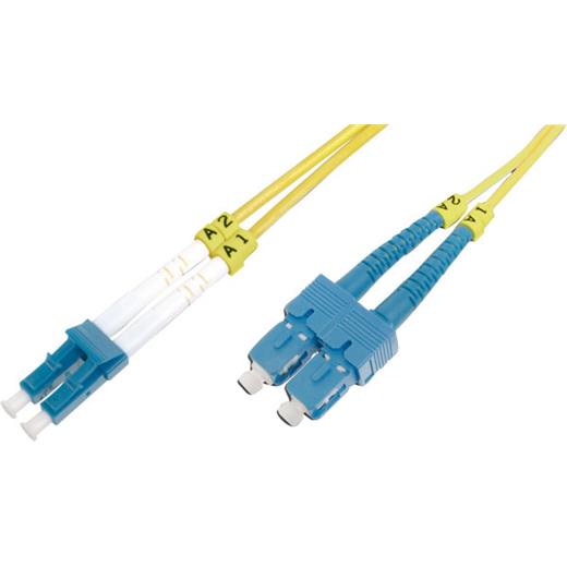 Beek Bc-Fo-9Lcsc-30 Lc-Sc Fiber Optik Patch Kablo 9/125 Singlemode, 3.0Mm, Duplex, Os2, Lszh, 30 Metre