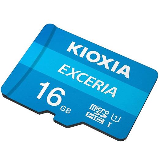 Kioxia 16Gb Micro Sdhc U1/C10 Uhs-1 Lmex1L016Gg2 Sd Adapter,100Mb/Sn